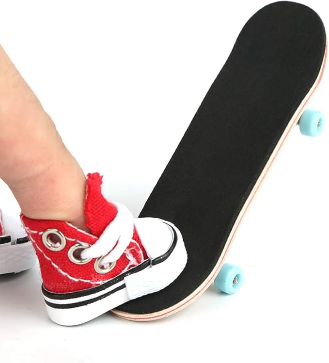 finger skateboard shoes