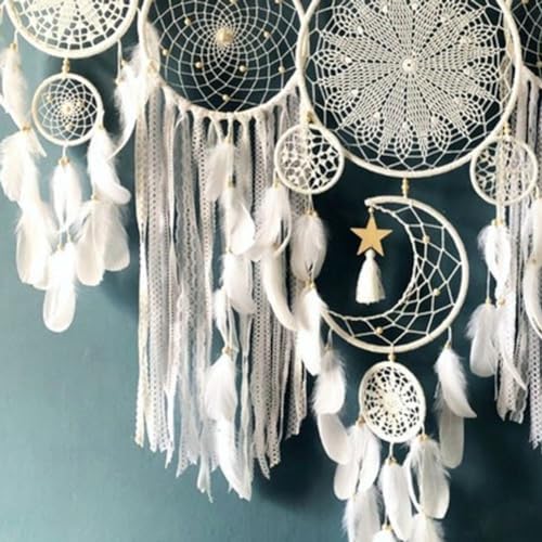 Atrapasueños Boho de Pared para Decoración de Dormitorios y Bodas Boho Chic 8