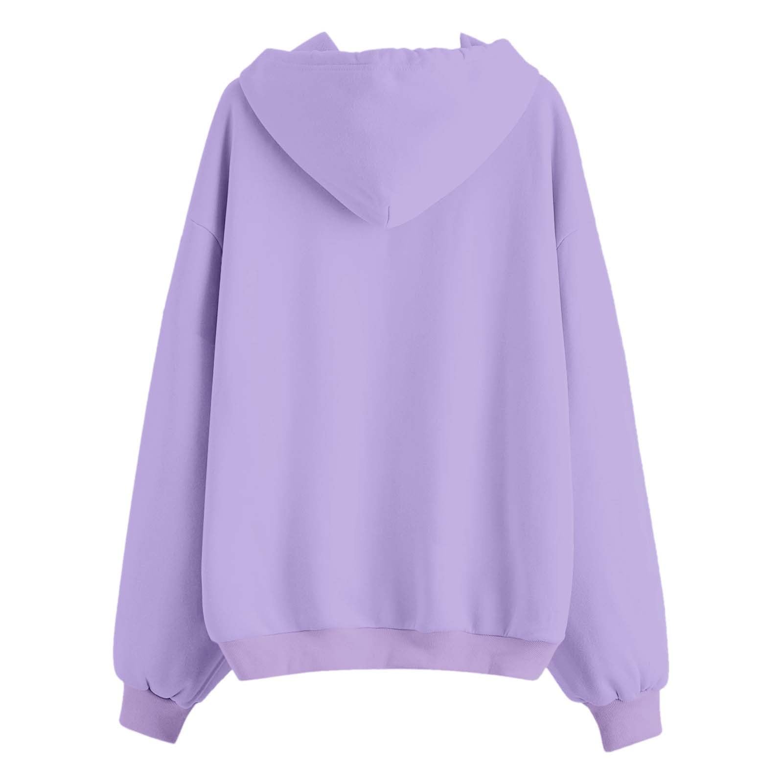 Sweatjacke Damen Kapuzenpullover Langarm Reißverschluss Pullover mit Kapuze Mode Einfarbig Kapuzenjacke Fleecejacke Sport Sweatshirt Jacke Zipper Hoodie Leicht Bequeme Hoodyjacke