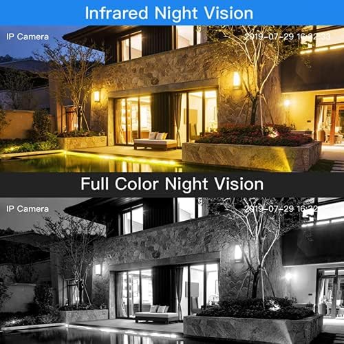MAYUMI Full HD1080P Two Way Audio/Motion Detection/Best Night Vision/Waterproof CCTV Camera Wi-Fi 66 PTZ v380 PRO Camera Pan Tilt Surveillance Support Upto 128G SD,White 1