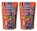 (2 pack) Hikari Wheat Germ Medium Floating Pellets for Koi and Pond Fish, 17.6 ounce