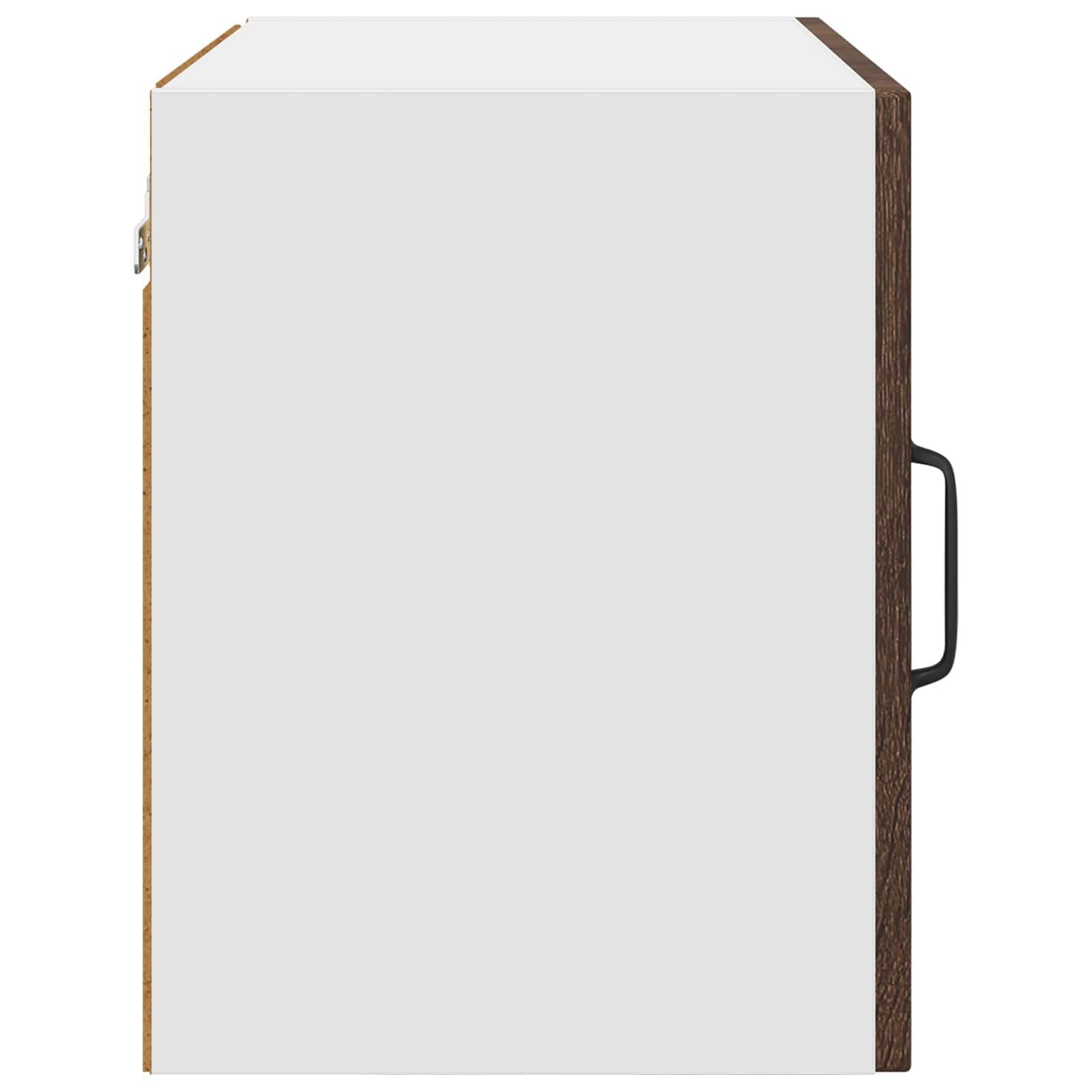 Drewniana wielowarstwowa szafka kuchenna 50 x 31 x 40 cm | 1 drzwi, 2 półki, pojemność 60 kg, wymagany montaż, do nowoczesnej kuchni