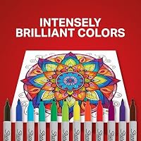 Sharpie Permanent Markers, Fine Tip, 12 Count - Quick Drying, Fade Resistant, Arts & Crafts, Desk, Office Supplies — image 4