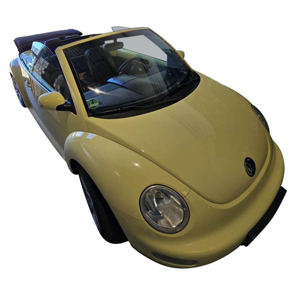 Aperta Filet Coupe-Vent Compatible avec Volkswagen New Beetle 1Y7 Noir Filet Anti-remous 100% sur Mesure OEM Qualité Windschott fabriqué aux Pays-Bas