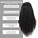 30 Inch Deep Wave Lace Front Wigs Human Hair 200% Density 13x4 HD Transparent Deep Curly Lace Frontal Wigs Human Hair Glueless Frontal Wigs Human Hair Pre Plucked with Baby Hair for Black Women