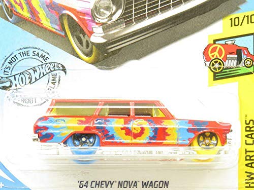 Hot Wheels 2019 Hw Art Cars '64 Chevy Nova Wagon miniatura 2