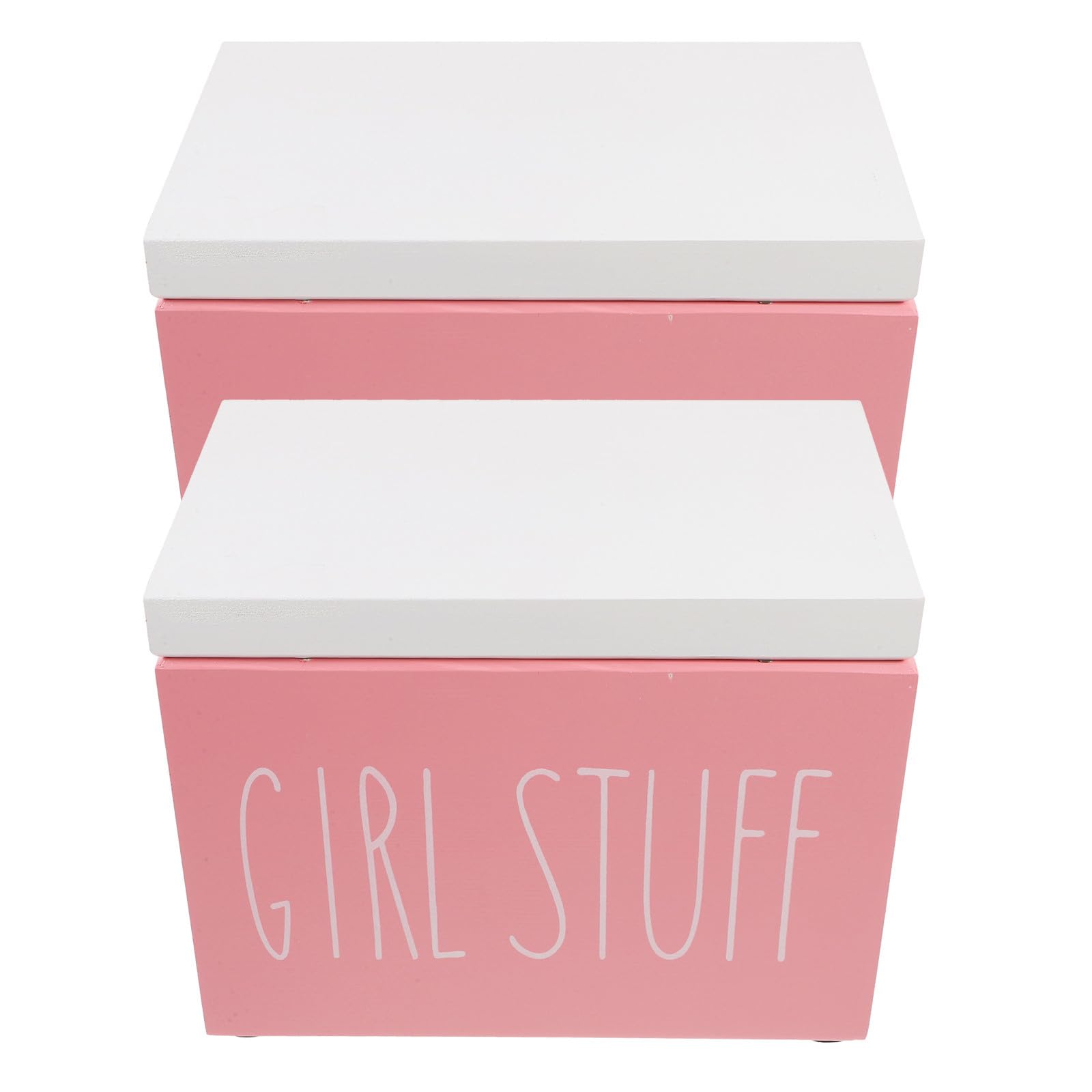 VALICLUD 2 Stück Tampon Organizer mit Klappdeckel für Badezimmer