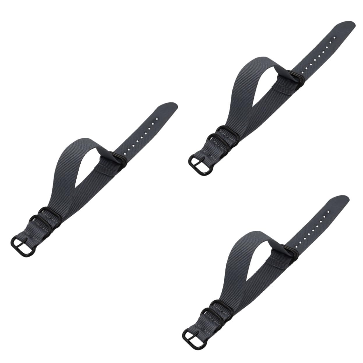Banda de reemplazo de resistente nylon ajustable GALPADA kit de 3 piezas para reloj universal 8