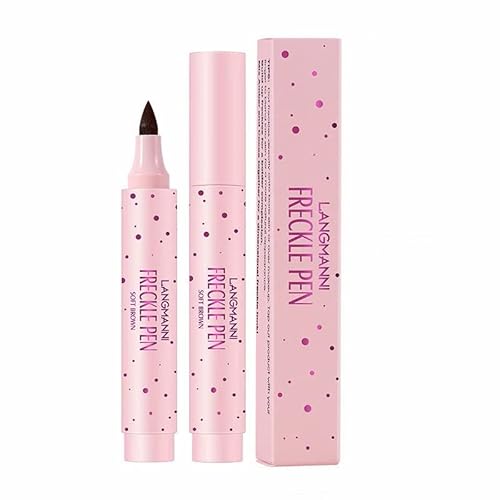Stylo de tache de rousseur brun foncé, stylo de maquillage naturel de tache de rousseur, stylo Sopt Dot Dot imperméable et durable pour un maquillage naturel sans effort Cover