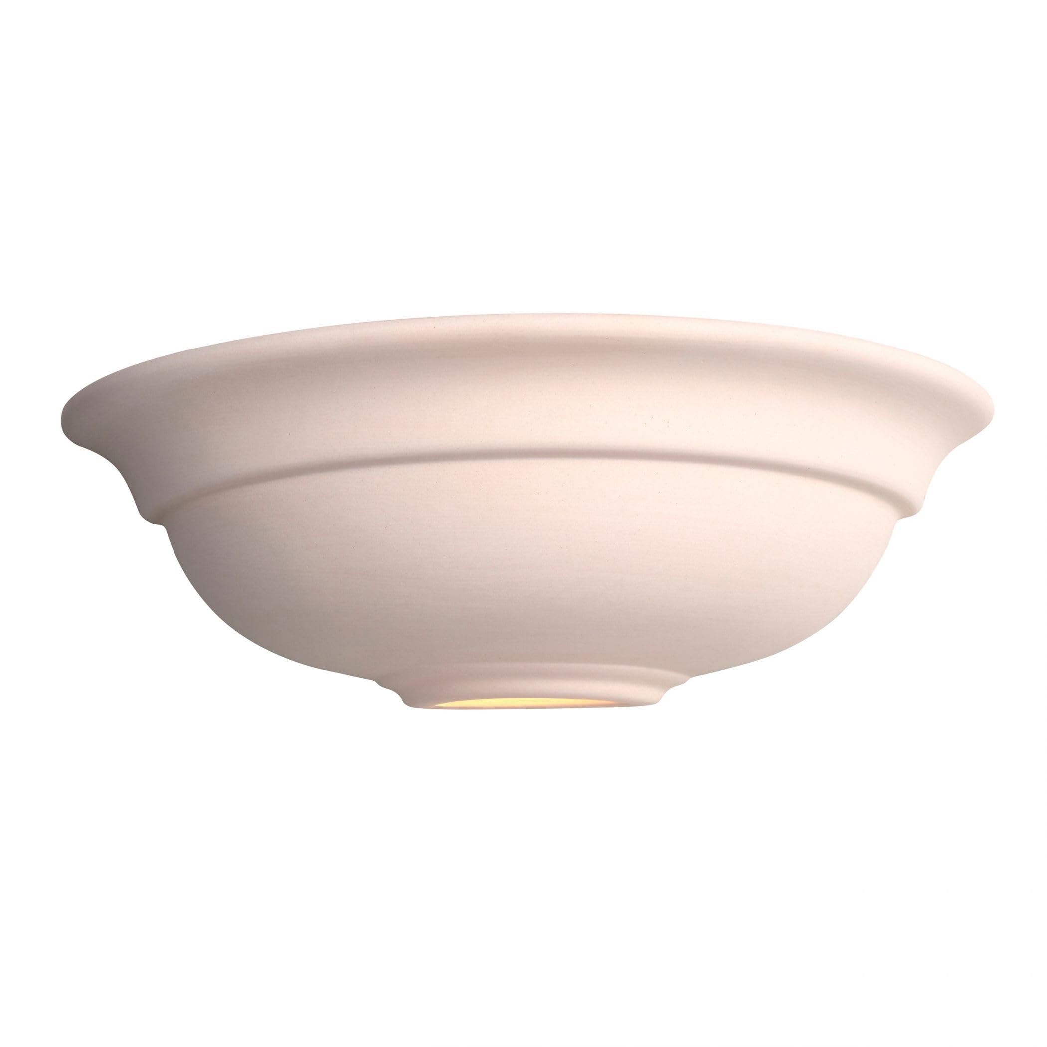Endon White Opaque 1 Light Wall Washer