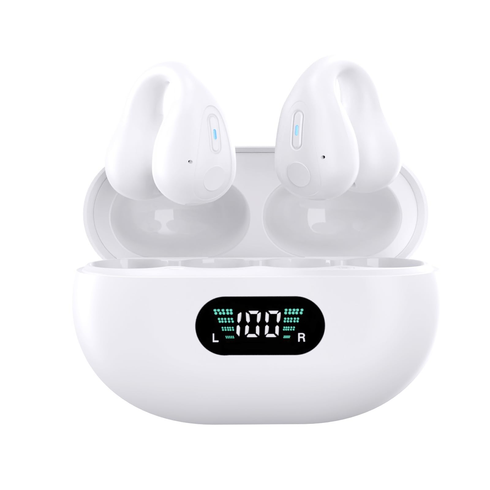 AI Language Translator Earbuds, Two Way Real-time Translation 144 Language Wireless Bluetooth Translation Headphones, APP Online Instant Voice