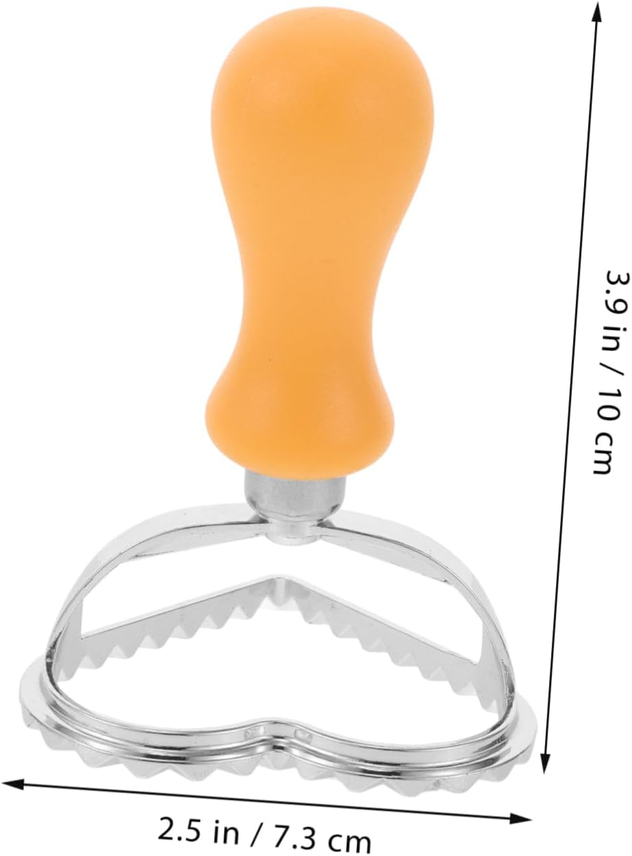 Unomor Dumpling Shape Ravioli Cutter Versatile Edge Pastry Mold for Baking Decorative Biscuit Cutters for Cakes Cookies and Spaghetti for Holiday Parties and Favors