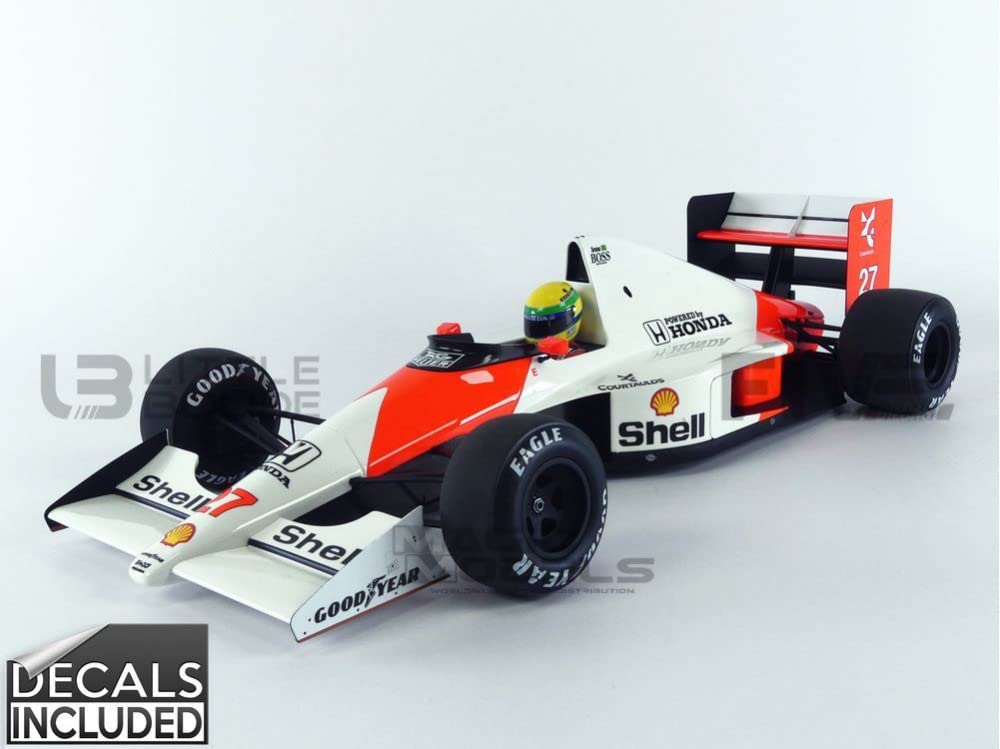 MINICHAMPS 1/43 マクラーレンMP4/5B SENNA Minichamps 1:12 McLaren Honda MP4-5B - Ayrton Senna - Campeón del