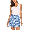Ekouaer Active Skort for Women Lightweight Sportswear Running Hiking Cycling Riding Skirts (Pattern/S)