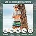Kanu Surf boys Viper Quick Dry Upf 50+ Beach Swim Trunks, Nova Navy/Green, 18-20 US
