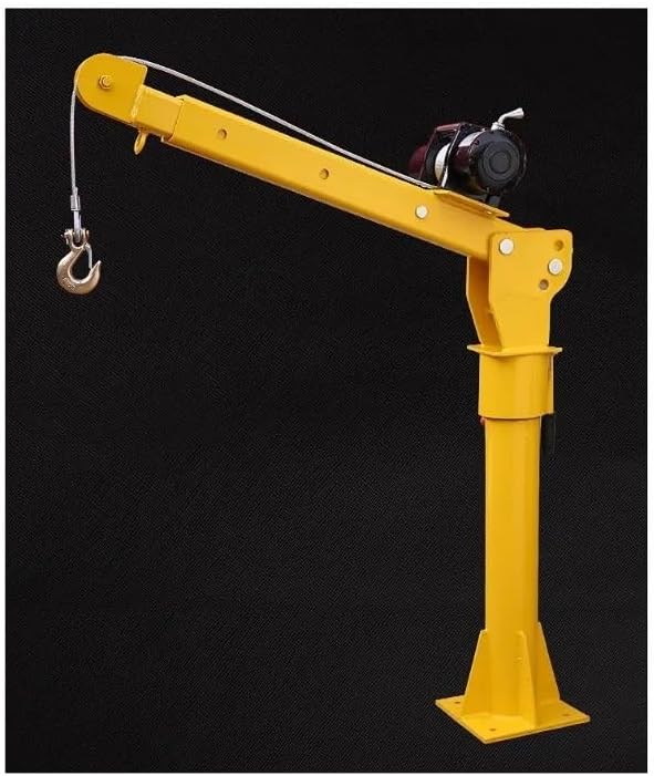 Lifting Tool Small Crane with Car Household Small Lifting Electric Hoist 220V Crane Electric Hoists,Bracket 800kg