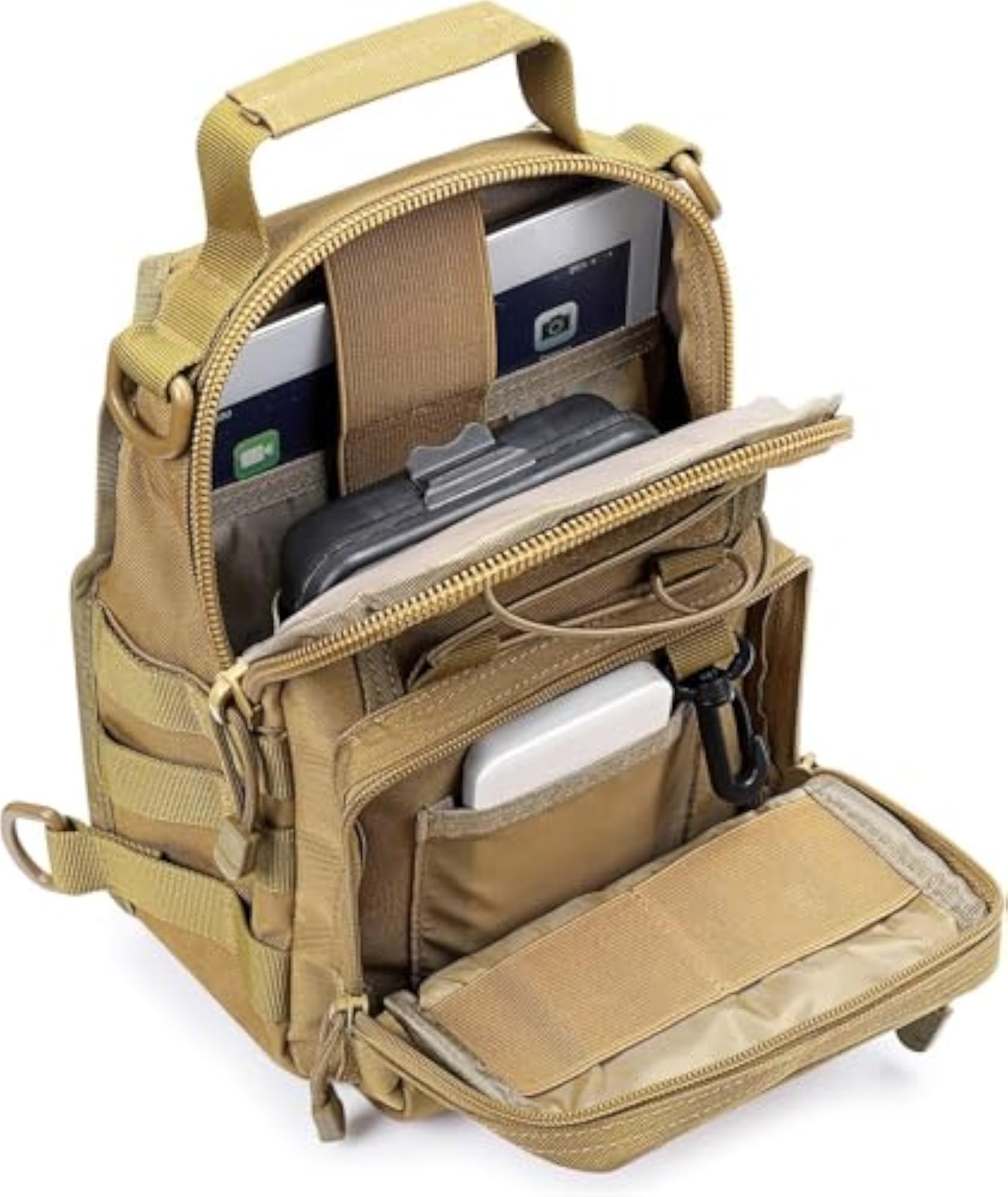 Lightweight Tactical Sling Backpack for Hiking & Camping