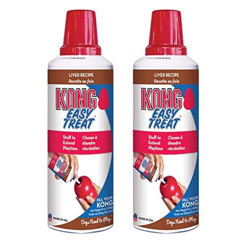 KONG - Easy Treat - Dog Treat Paste - Liver - 8 Ounce (2 Pack)