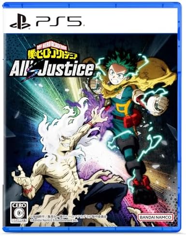 僕のヒーローアカデミア All's Justice -PS5 【Amazon.co.jp限定】特典 オリジナルデジタル壁紙 配信 & 【初回特典】プレイアブルキャラクター 早期解放パック 同梱