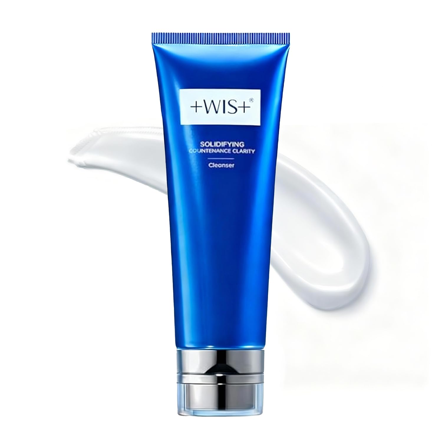 +WIS+ Gentle Face Wash with Skin-Friendly Amino Acids, Hydrating Facial Cleanser With Hyaluronic Acid, Daily Facial Cleansing Wash For Dry Skin, Safe on Sensitive Skin (3.52 fl.oz)