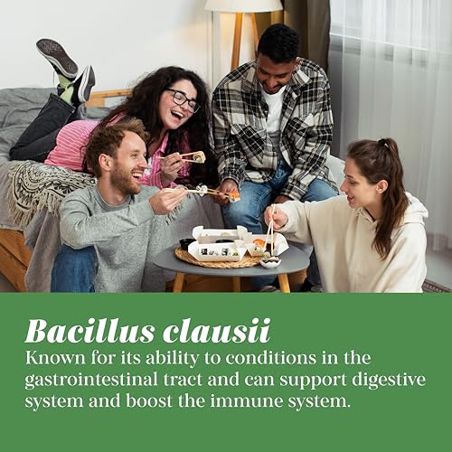 Image of Bacillus clausii 25 Billion Enhance immunity | For Both Men & Women- 60 Veg Capsules