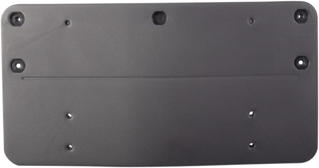 I-Match Auto Parts Front License Plate Bracket Tag Holder Textured Black for 2012 2013 2014 2015 Mercedes Benz C250 C350 Coupe and C250 C300 C350 Sedan with AMG 2048173378 MB1068112