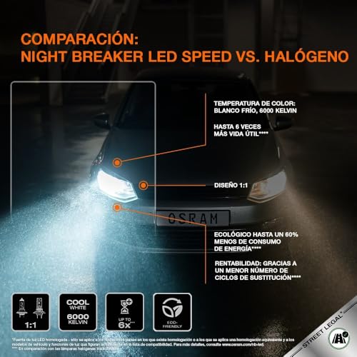 OSRAM NIGHT BREAKER LED SPEED H4 7