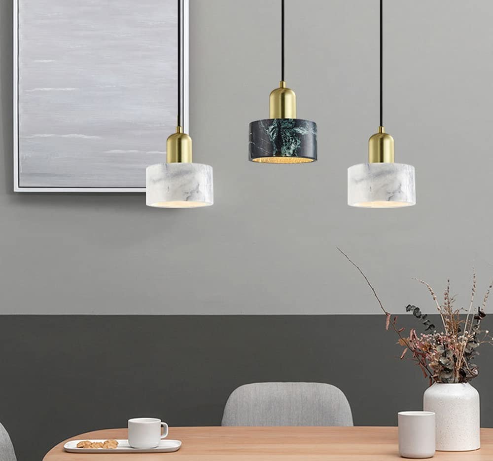Postmodernistyczne wyposażenie lampy sufitowej w zawiesinie przemysł Lattern Współczesne proste krople do kuchennej jadalni Wejście (Color : White)