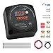 VEVOR Dual Battery Isolator Kit, 12V 140Amp, Manual and Auto Modes VSR Voltage Sensitive Relay with LCD Screen, Smart Battery Isolator for ATV UTV RV Camper Off-Road Vehicle Caravan Truck Boat Yacht