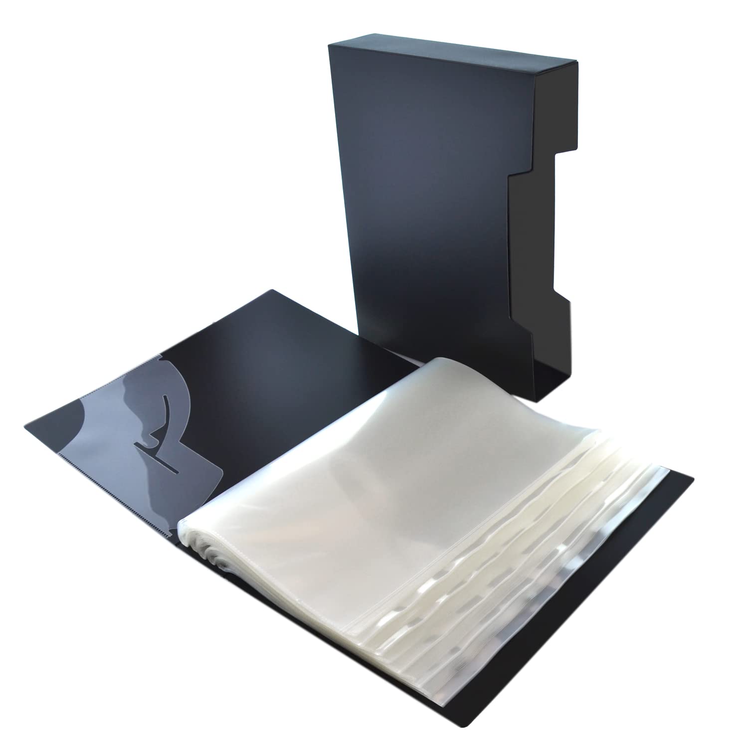 Deluxe Folder with Box 60 - 80 - 100 - 120 Pockets A4+ Eco