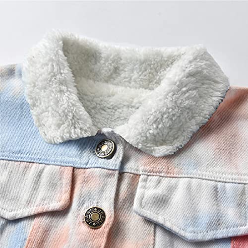Image of Joe Wenko Kids Toddler Baby Boys Girls Casual Outerwear Denim Jacket