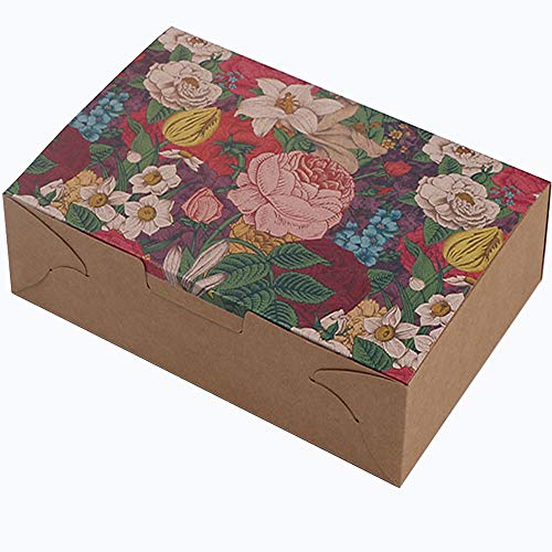 20-Pack-Treat-Gift-Boxes-Pastry-Cookie-Biscuits-Boxes-Decorative-Homemade-Baking-Goods-Bakery-Muffins-Chocolate-Brownies-Gift-Boxes-83-x-55-x-2-Inch