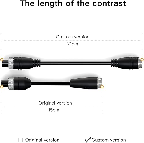 Miniatura 3 de stio Cable de extensión de alimentación compatible con Ninebot de Segway Go Kart Kit Gokart PRO Ninebot S MAX/S/miniPRO Scooter alargar cable