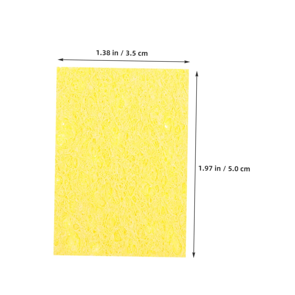 Ciieeo 10-pack Soldering Iron Sponge Pads Square Cleaning Tips for Soldering Accessories High Absorption Solder Tip Cleaner