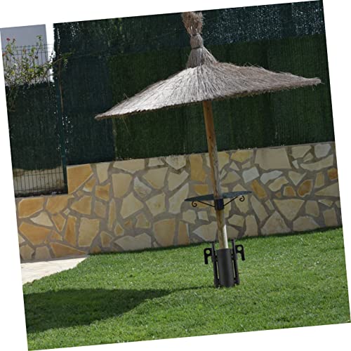 HAKIDZEL 1 Conjunto De Suporte De Base De Guarda-Chuva Para Barracas Ao Ar Livre Suporte Para Haste