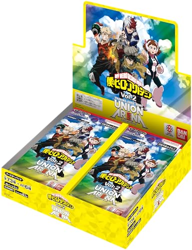 Bandai (BANDAI) UNION ARENA Booster Pack, My Hero Academia Vol.2 [EX06BT] (Box) 16 Pack