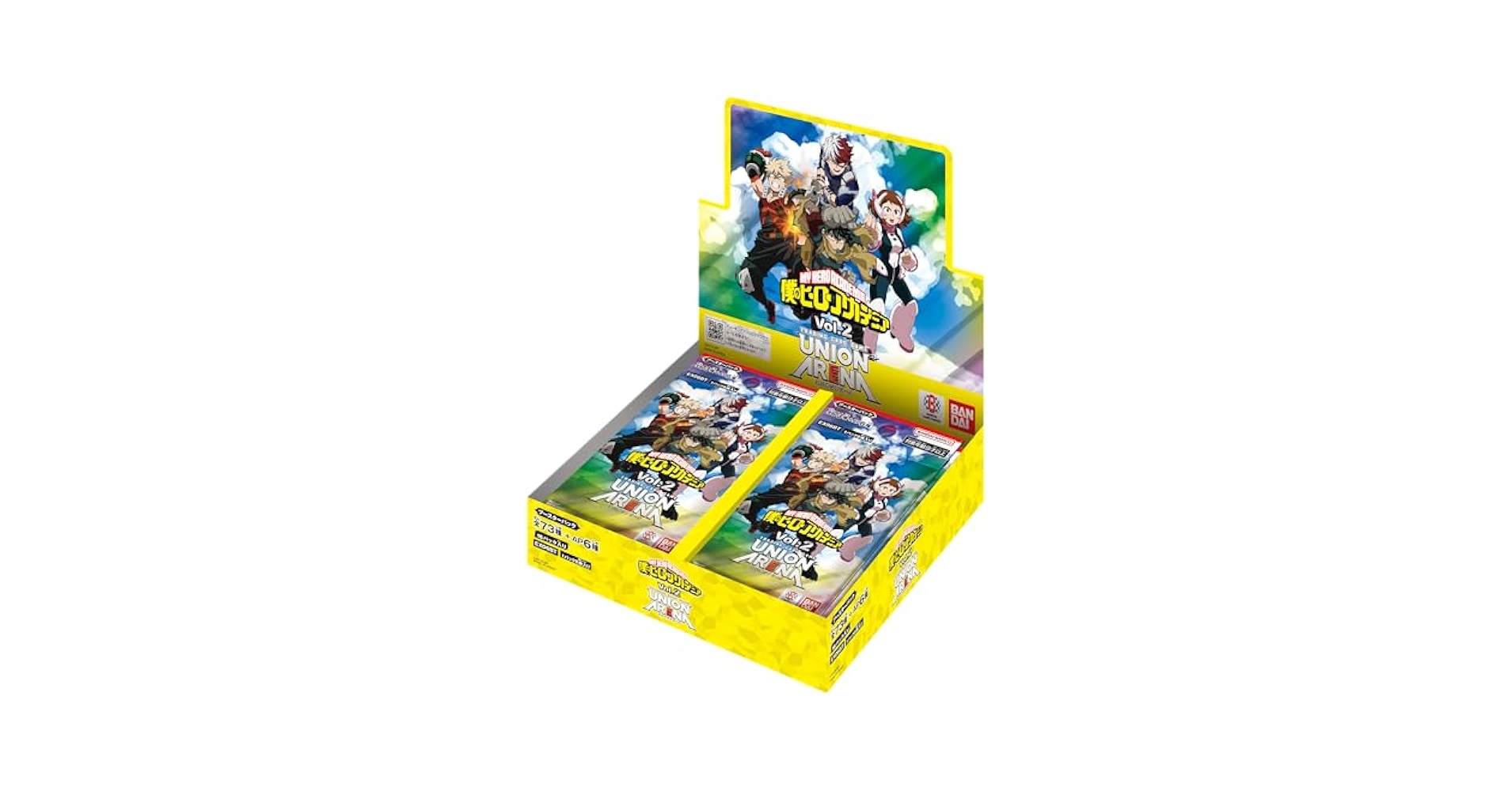 UNION ARENA Vol.2 7BOX テープ付 UNION ARENA Vol.2 7BOX テープ付 Amazon.com: Bandai (BANDAI