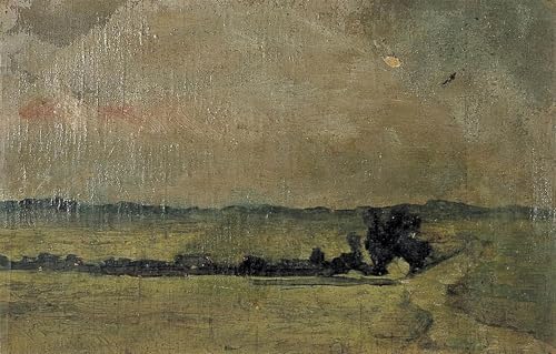 Paysage Theo Van Doesburg affiche pour habiller un mur vide de chambre 60x90cm