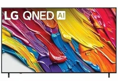 LG 86-Inch Class QNED AI 4K QNED82A Series Smart TV w/AI Sound, HDR10, 4K Super Upscaling, Filmmaker Mode, Wow Orchestra, Alexa Built-in (86QNED82AUA, 2025)
