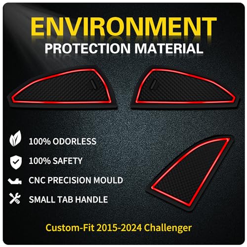 Piezas para Interior Antipolvo para Dodge Challenger 2015-2024 miniatura 2