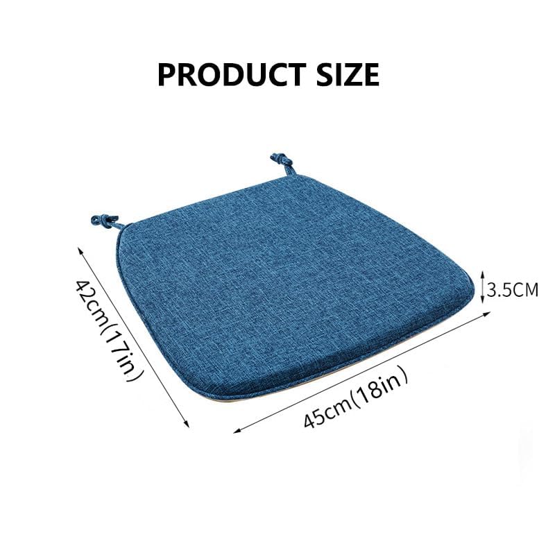 Coussin de chaise pour repas confortables lot de deux 42x45 - 8