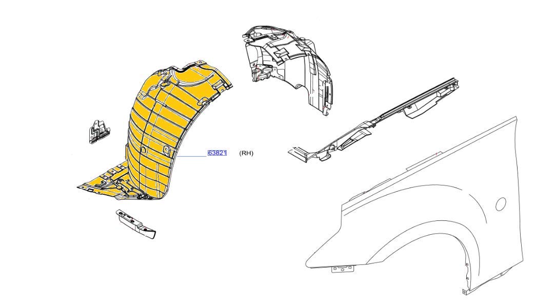 Amazon.co.jp: NISSAN (日産) 純正部品 プロテクター フロント