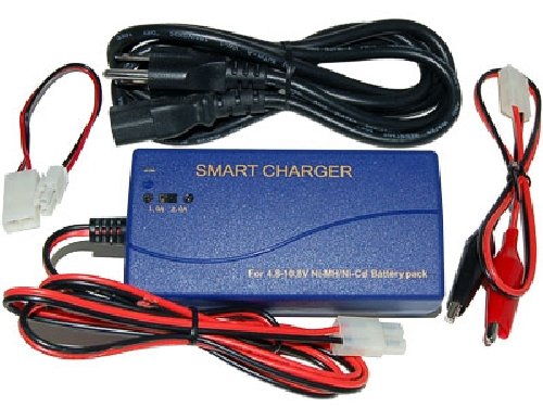 4.8 - 10.8 Volt NiCd & NiMH Battery Pack Smart Charger