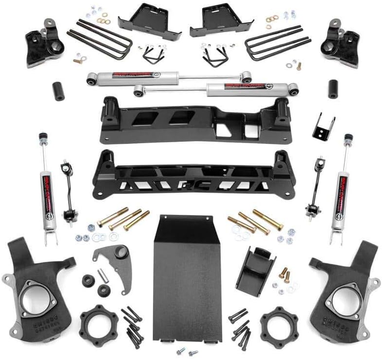 Rough Country 4" NTD Lift Kit for 1999-2006 Chevy/GMC 1500 4WD - 25830