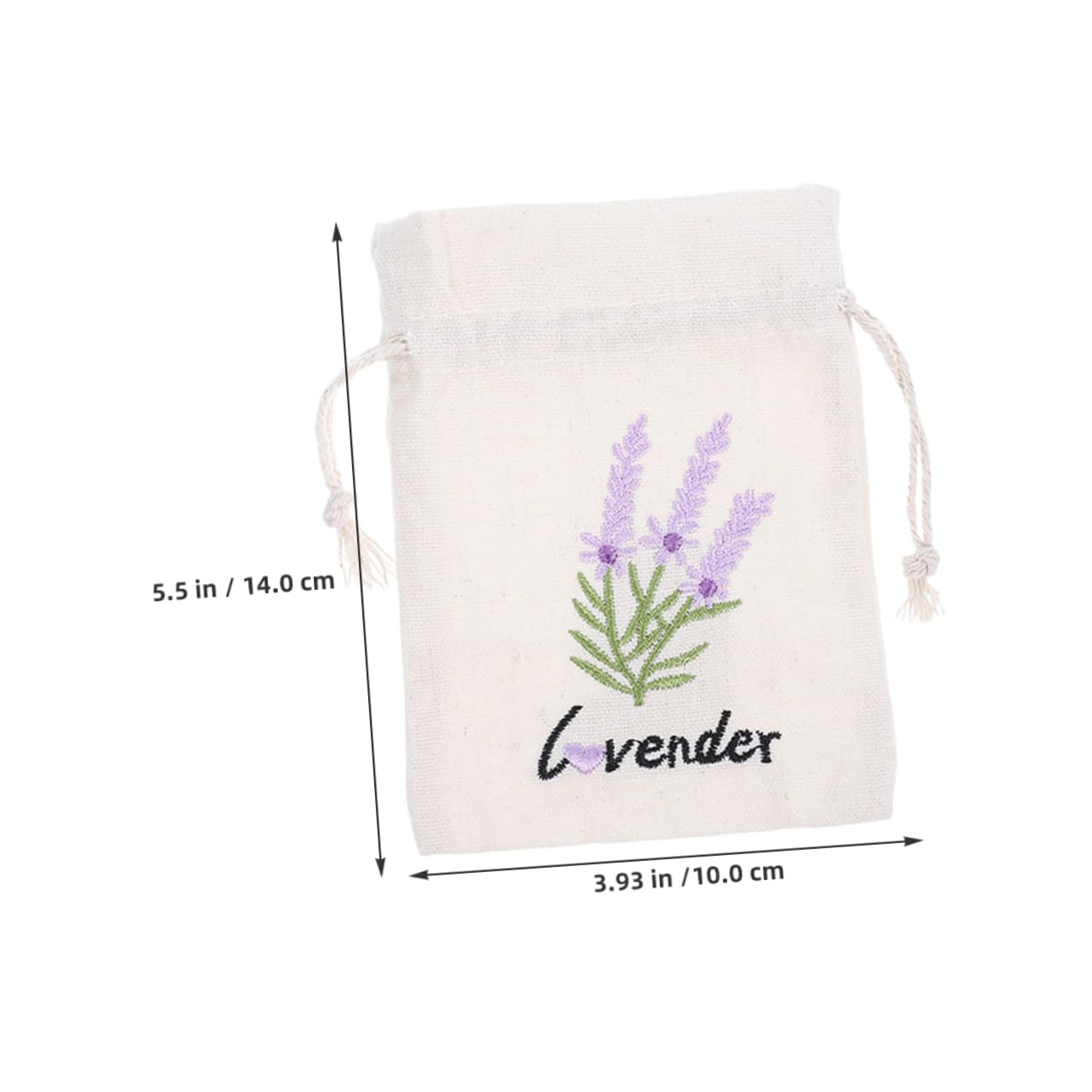 PRETYZOOM 5pcs Reusable Lavender Sachet Bags Small Drawstring Pouches for Jewelry Makeup Dried Lavender Storage Elegant Fabric Fragrance Pouches for Closets Drawers and Cars