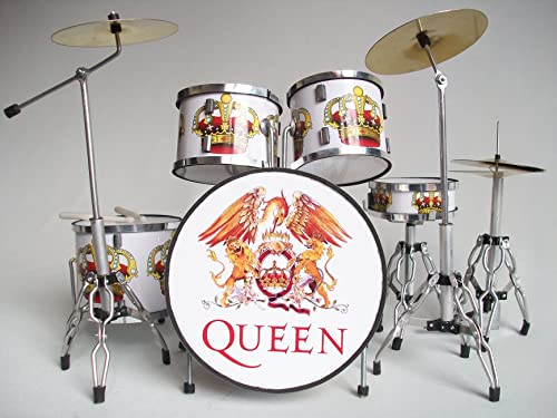 Music Legend Collection Batterie Miniature - Mini Tambour - Replique Pearl Queen's Crown - Queen