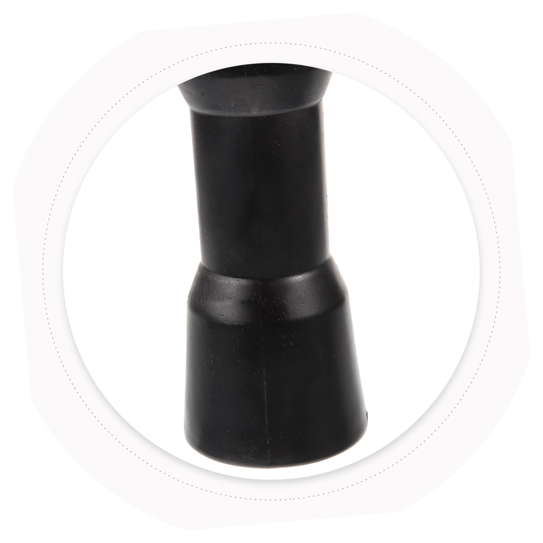 Abaodam Rullo di Ricambio per Barche, per Rimorchio Yacht, PVC Nero