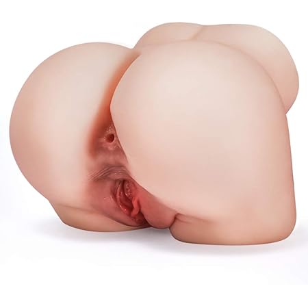 4.2lb Male Masturbator with Plump Butt and Sexy Curves, Half Body Pussy Ass Masturbator with Tight Vagina and Anal Channel for Men Masturbation, Fondlove Realistic Male Sex Toy for Various Position