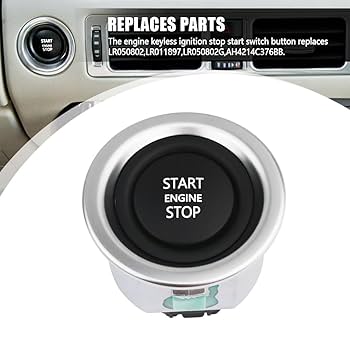 ENGINE START STOP Ignition Switch Push Button For Land Rover Freelander