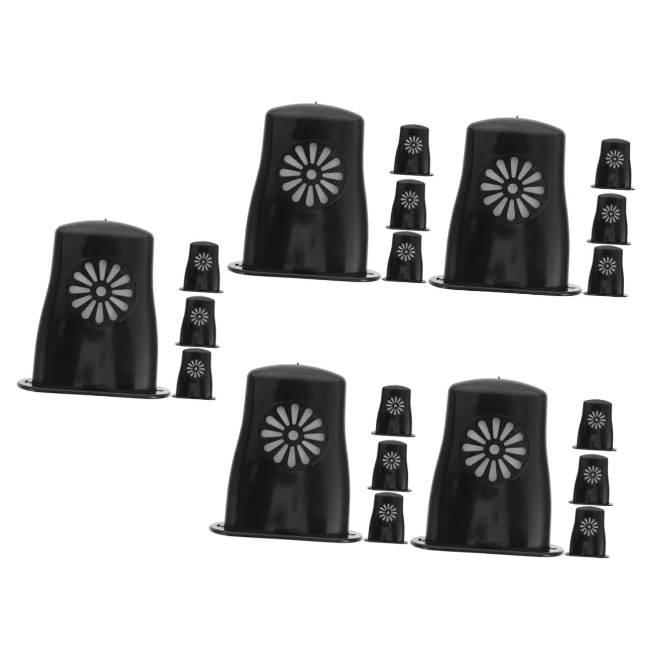 20 Piezas Humidificador De Guitarra Herramienta De Control De Humedad De Guitarra Humidificación De Guitarra Humidificador De Boca Humidificador De Ukelele Black Abdominales Hoement